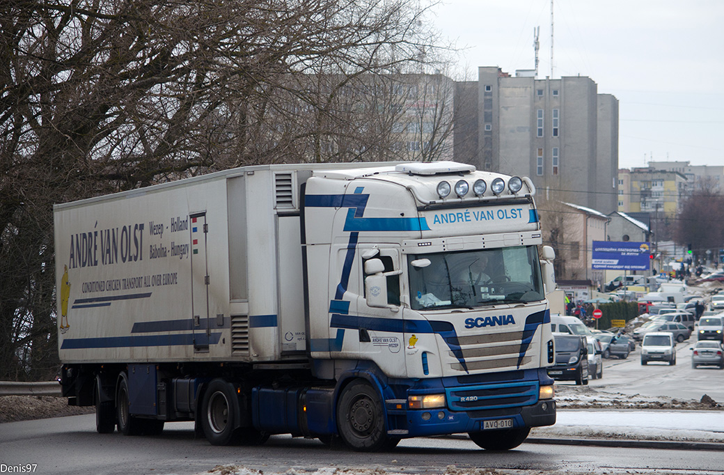 Венгрия, № AVO-010 — Scania ('2009) R420