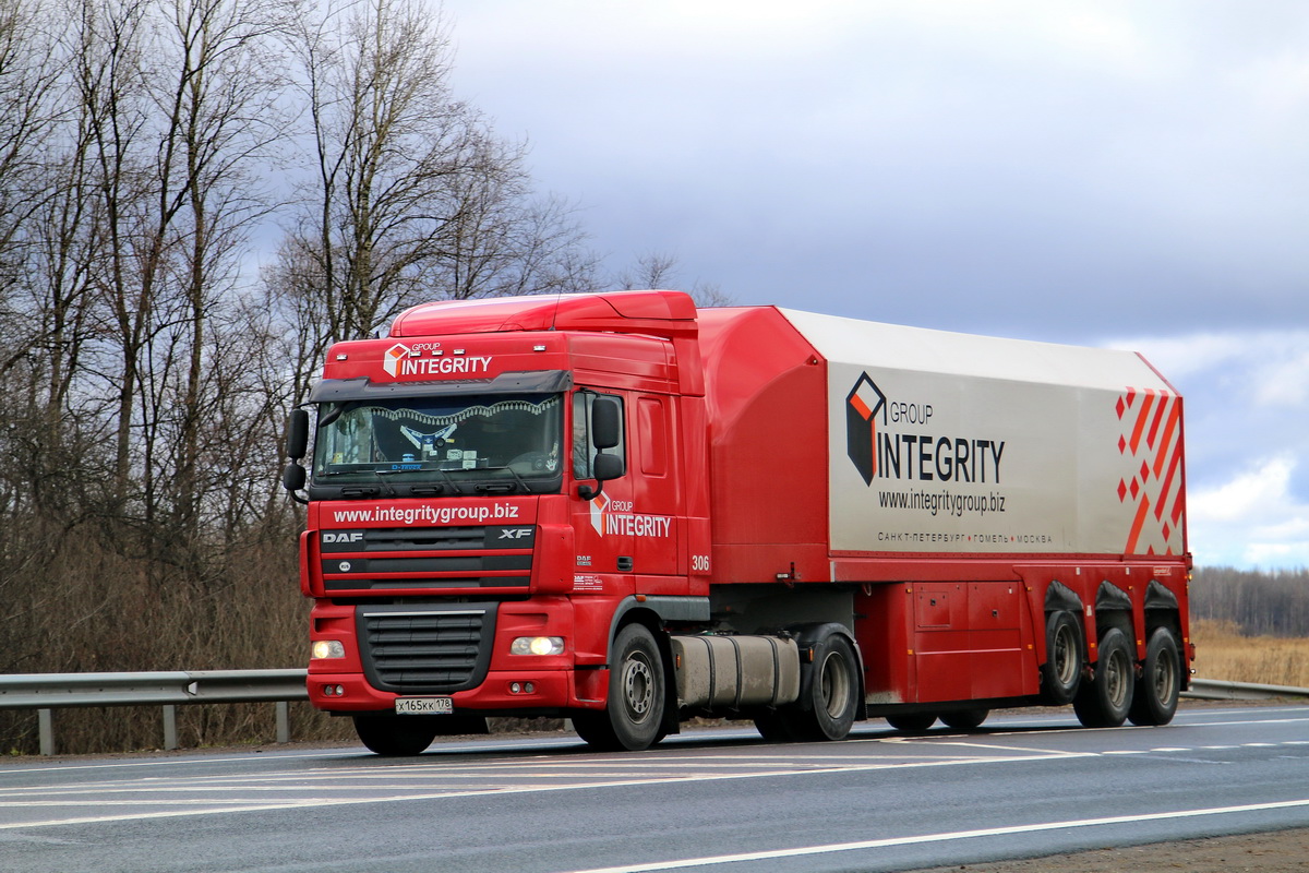 Санкт-Петербург, № Х 165 КК 178 — DAF XF105 FT