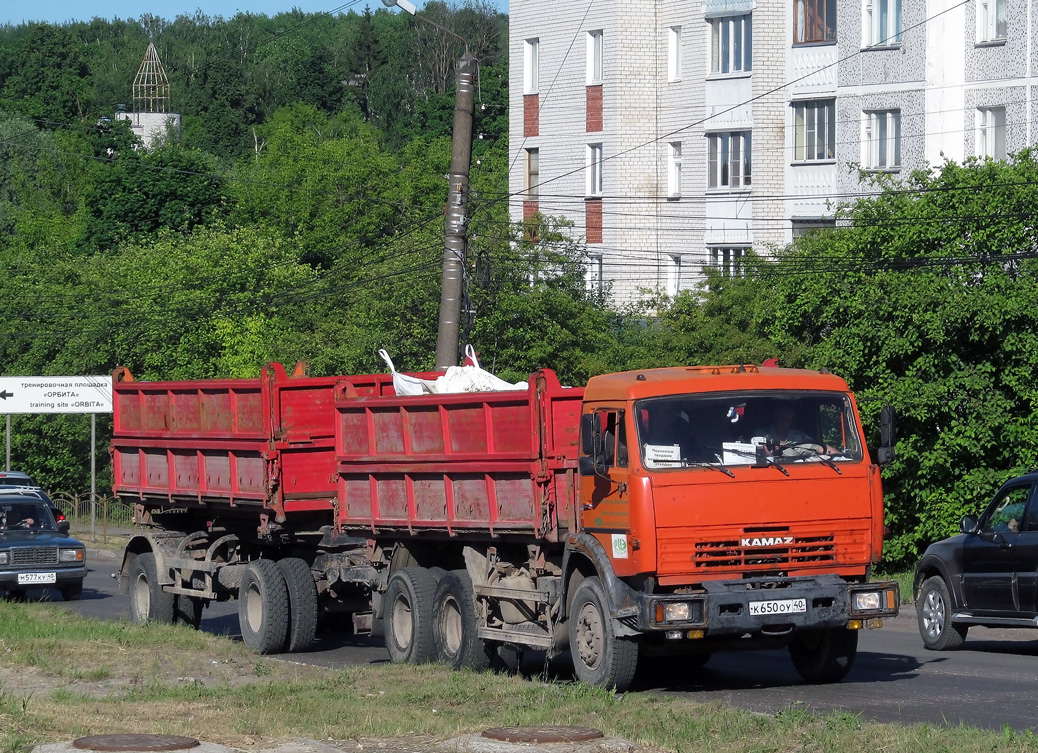 Калужская область, № К 650 ОУ 40 — КамАЗ-65115-15 [65115R]