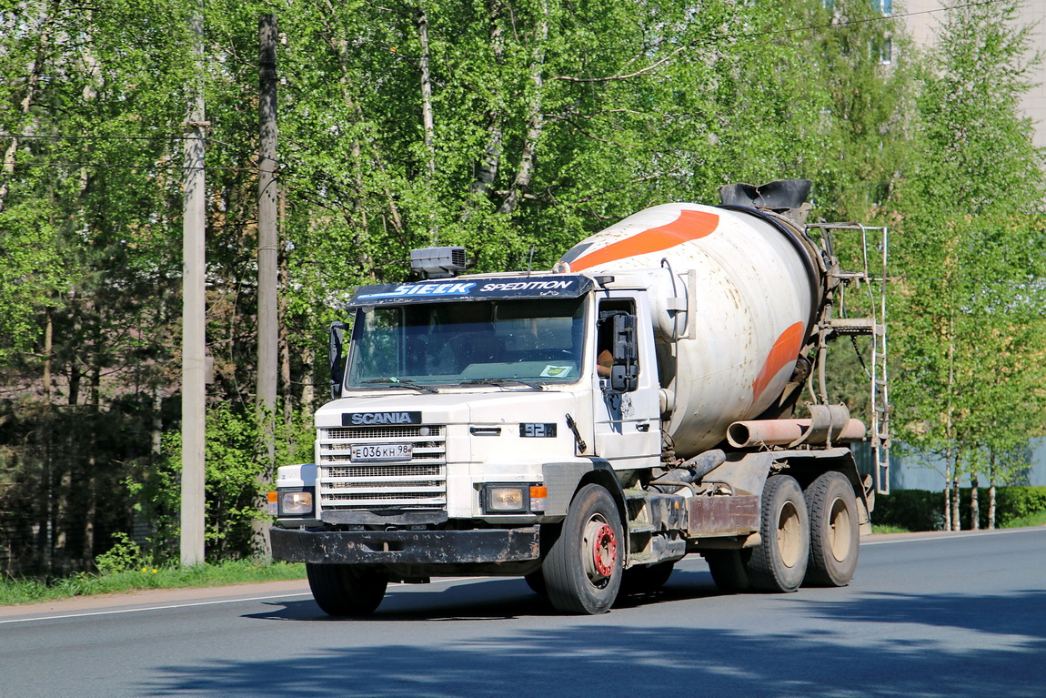 Санкт-Петербург, № Е 036 КН 98 — Scania (II) T-Series 92H