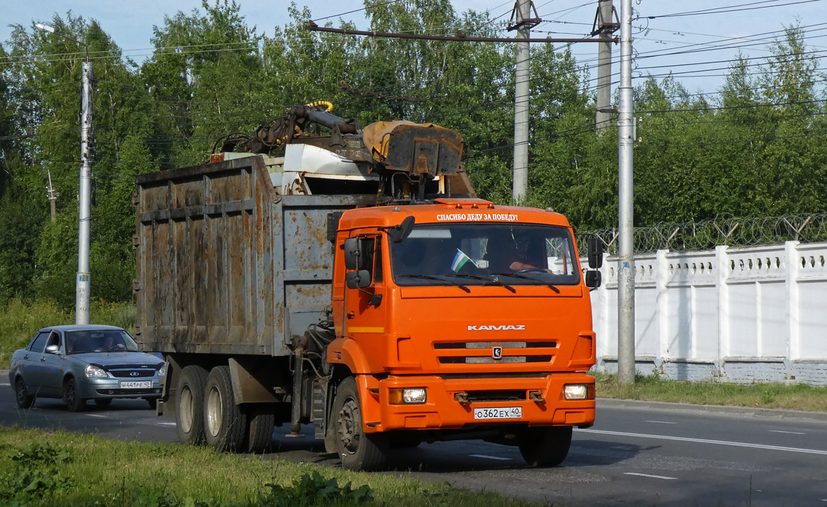 Калужская область, № О 362 ЕХ 40 — КамАЗ-65115-A4