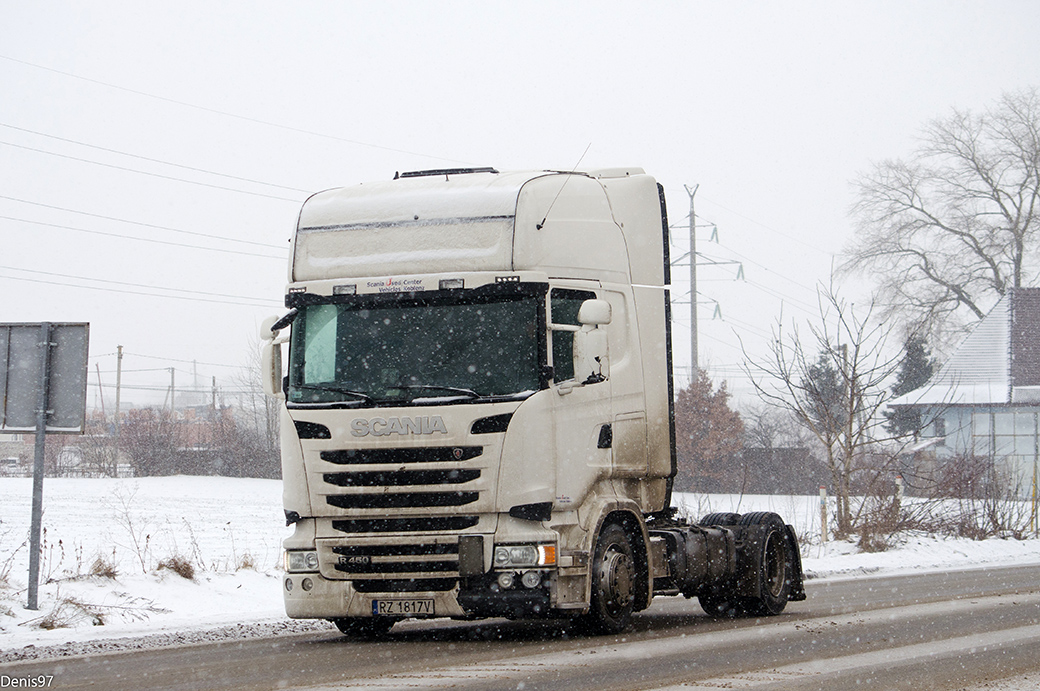 Польша, № RZ 1817V — Scania ('2013) R450