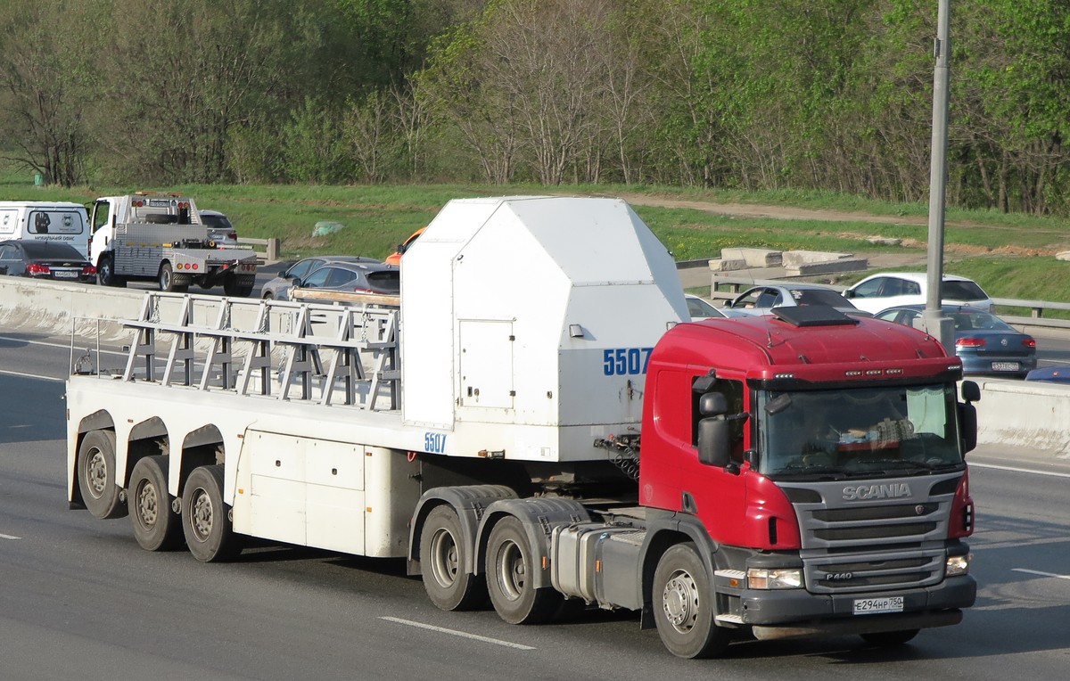 Московская область, № Е 294 НР 750 — Scania ('2011) P440