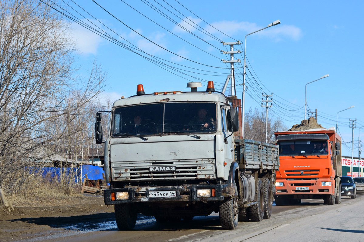 Саха (Якутия), № Р 954 КР 14 — КамАЗ-53215 [532150]