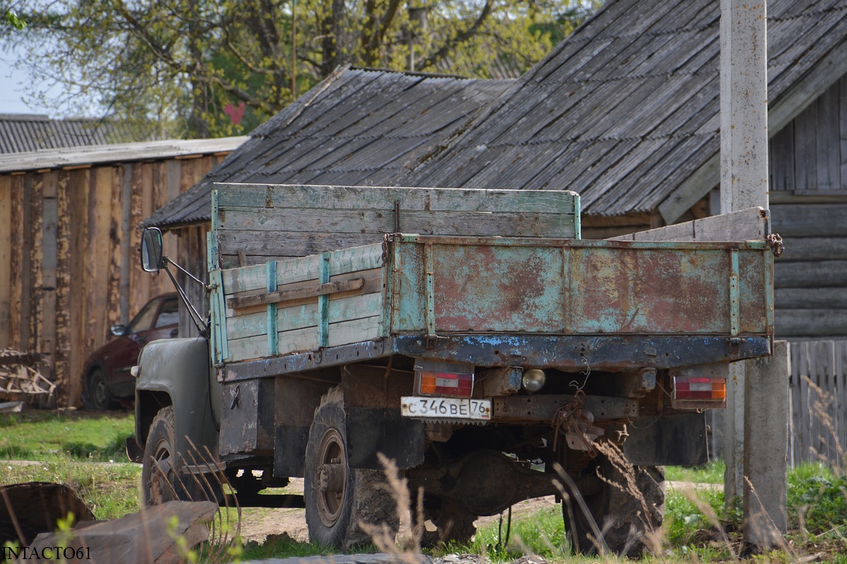 Ярославская область, № С 346 ВЕ 76 — ГАЗ-52/53 (общая модель)