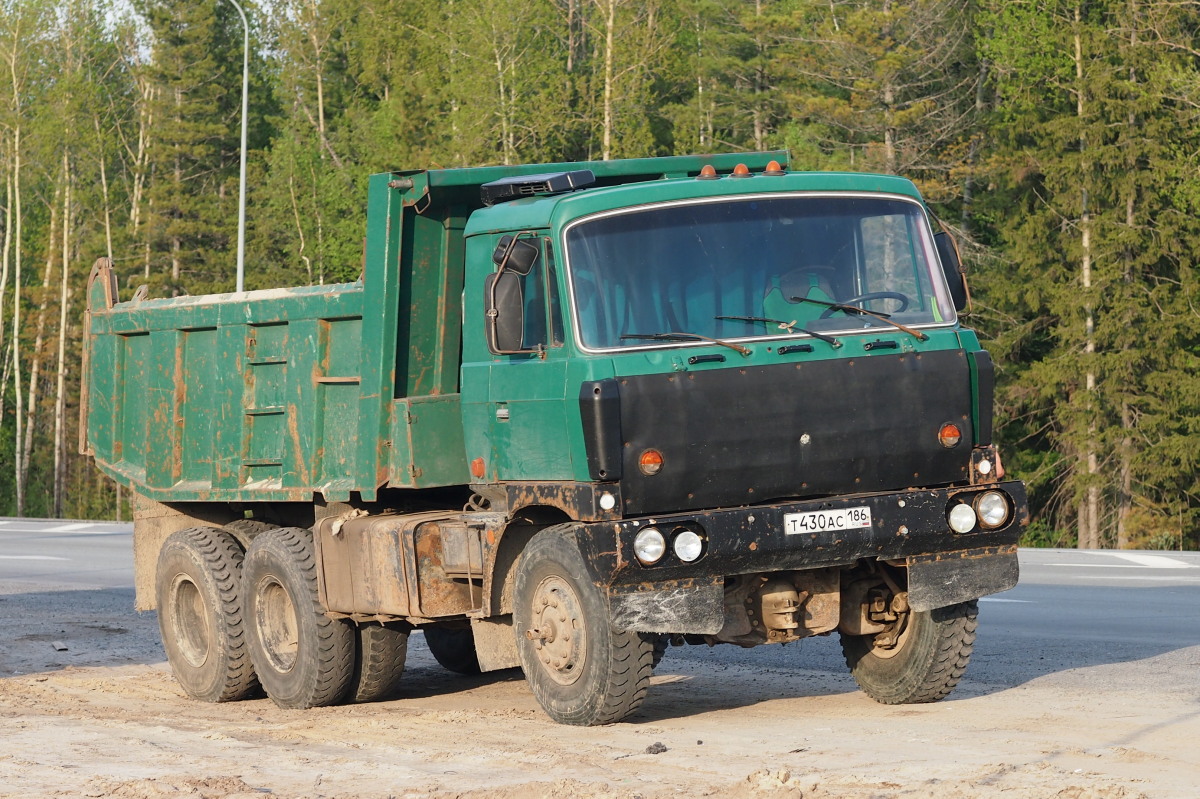 Ханты-Мансийский автоном.округ, № Т 430 АС 186 — Tatra 815 S1 A