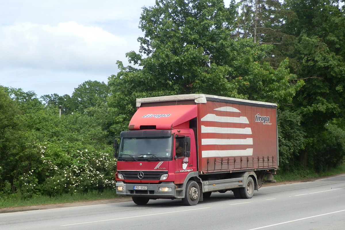 Латвия, № PO-9932 — Mercedes-Benz Atego 1218