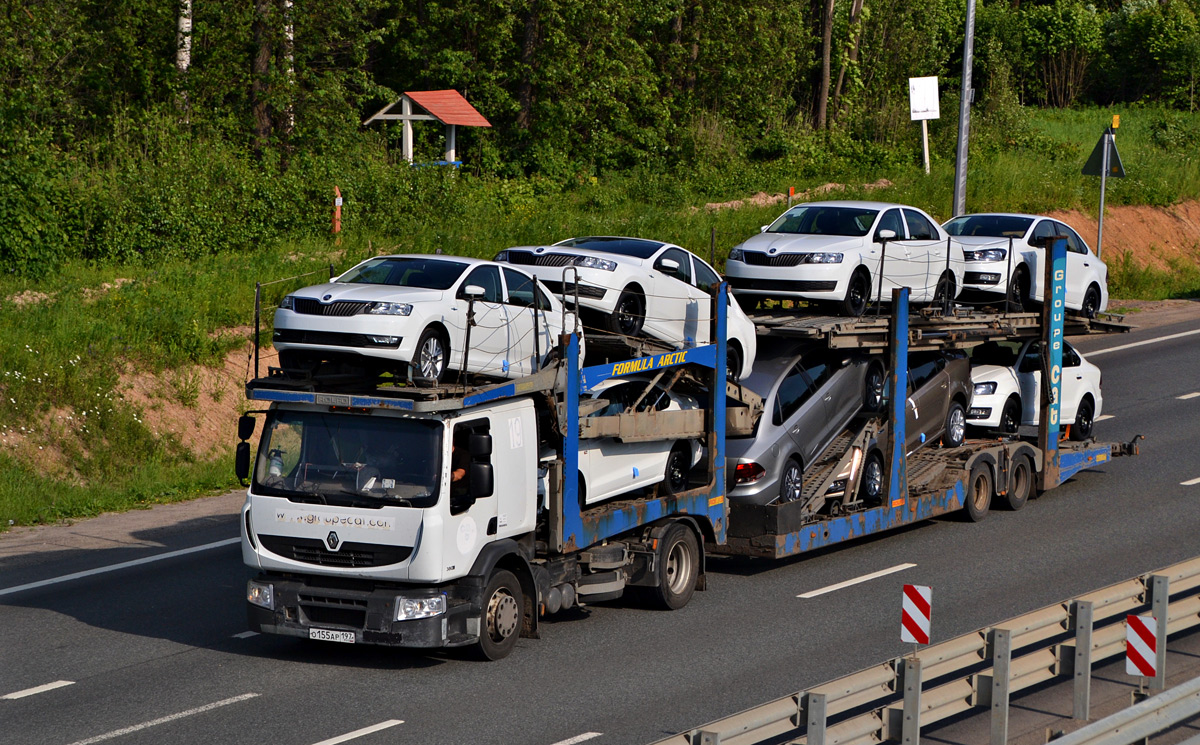 Москва, № О 155 АР 197 — Renault Premium ('2006)