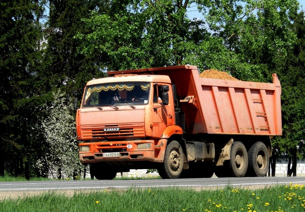 Могилёвская область, № АА 9970-6 — КамАЗ-6520 (общая модель)