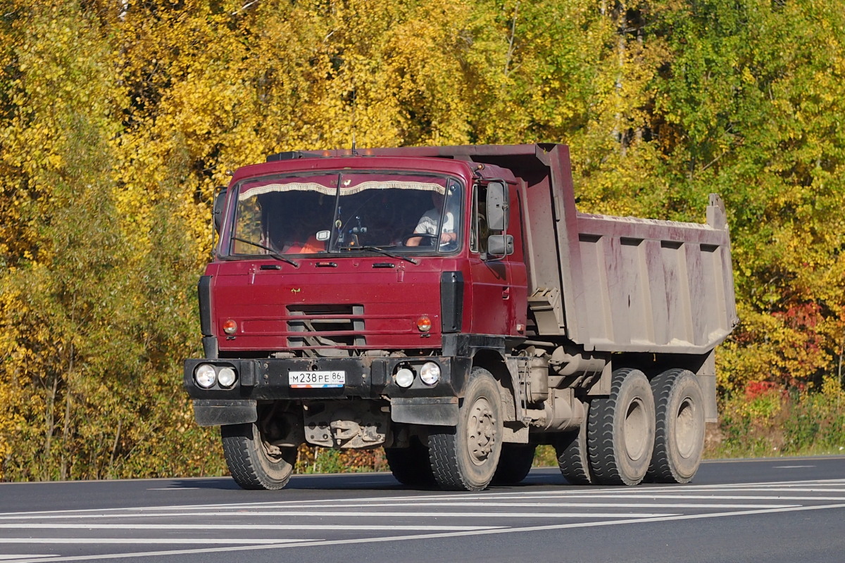 Ханты-Мансийский автоном.округ, № М 238 РЕ 86 — Tatra 815 S1