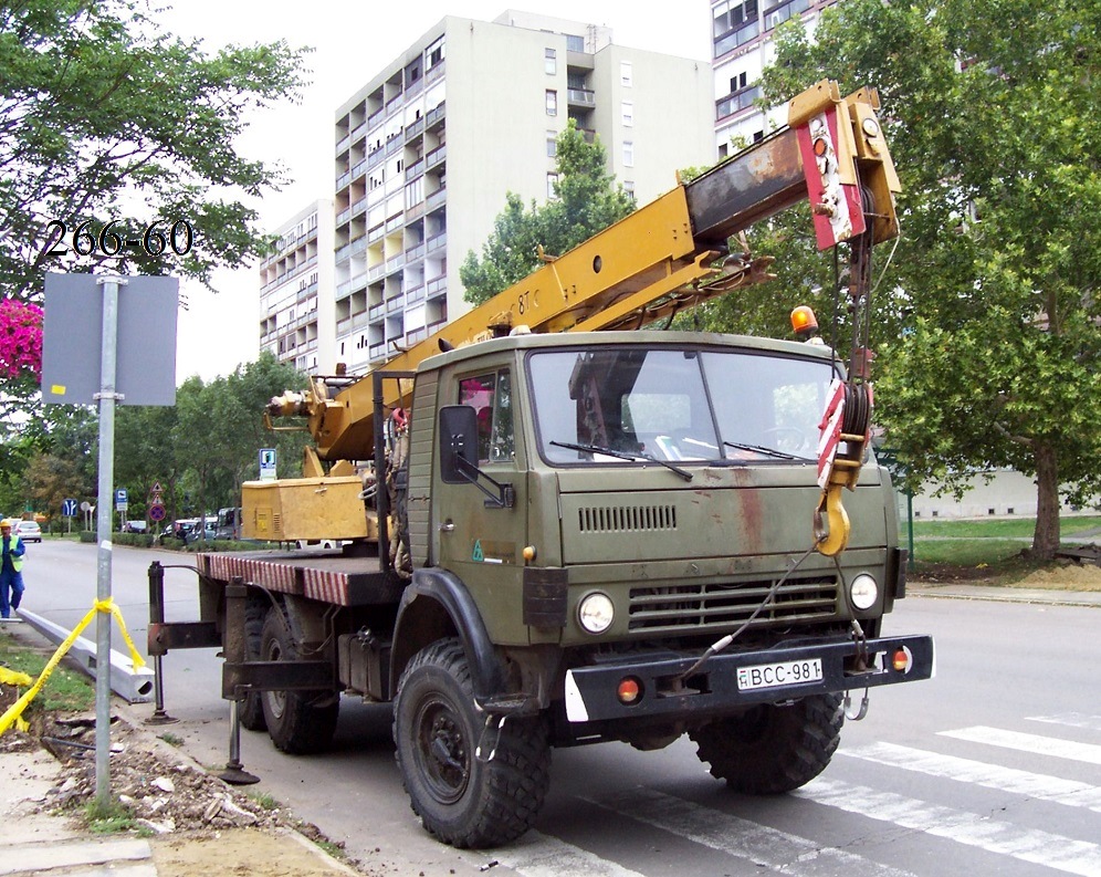 Венгрия, № BCC-981 — КамАЗ-4310