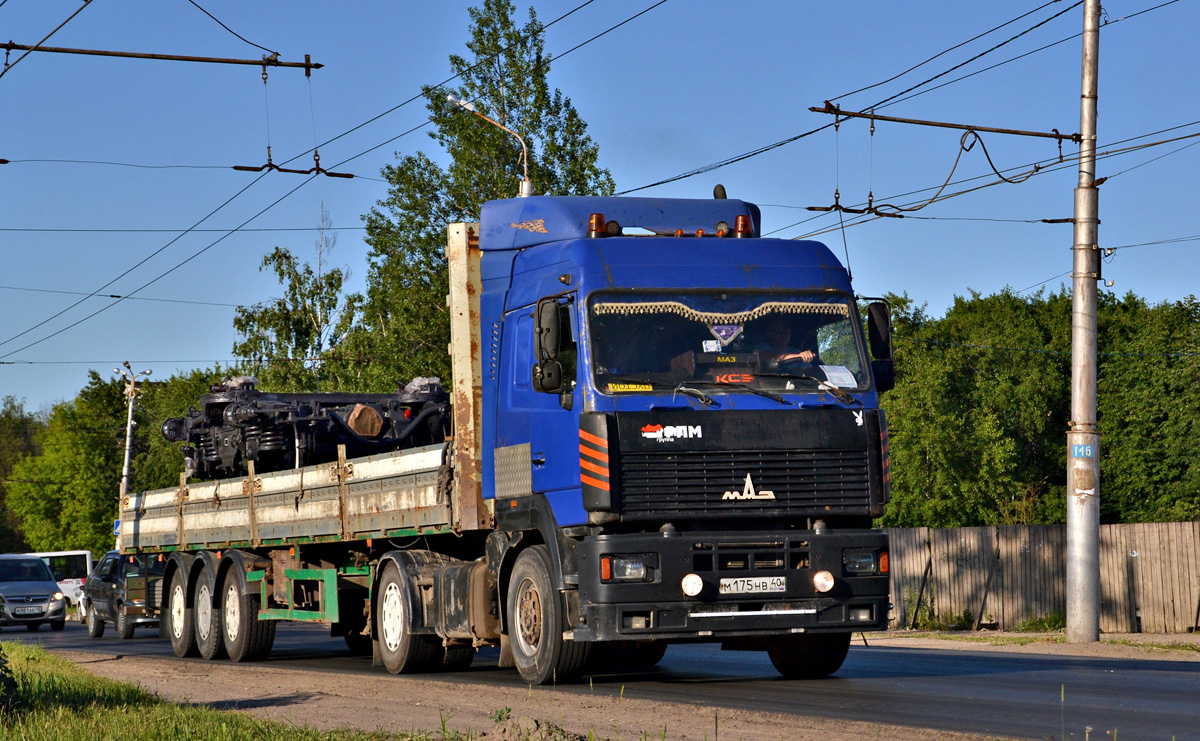 Калужская область, № М 175 НВ 40 — МАЗ-544008