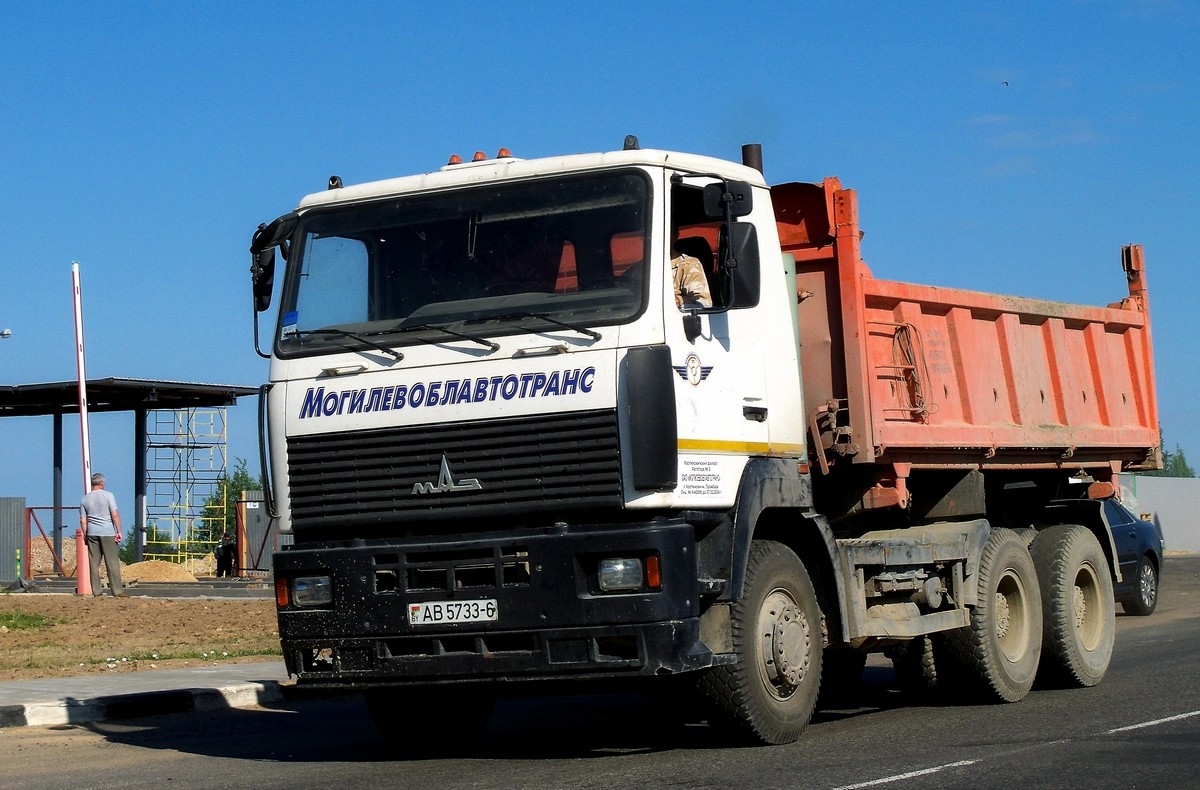 Могилёвская область, № АВ 5733-6 — МАЗ-6501 (общая модель)