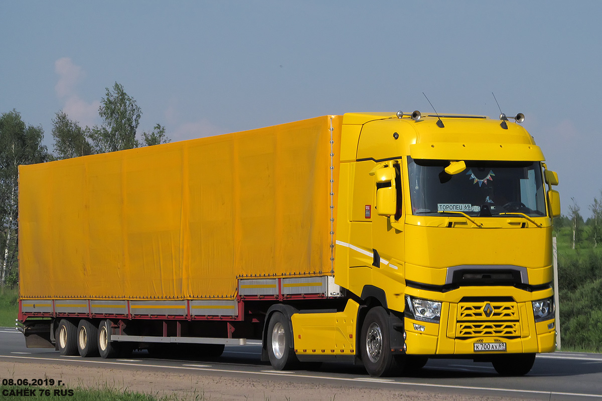 Тверская область, № К 700 АХ 69 — Renault T-Series ('2013)