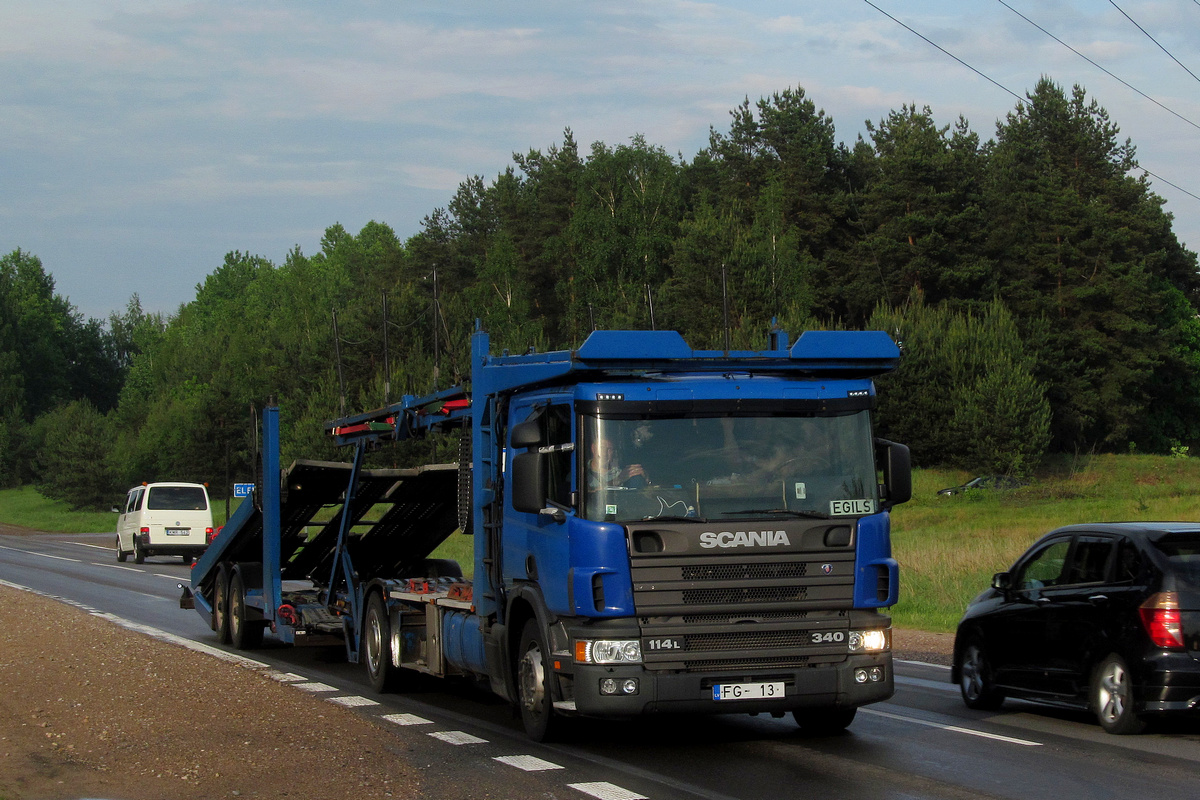 Латвия, № FG-13 — Scania ('1996) P114L