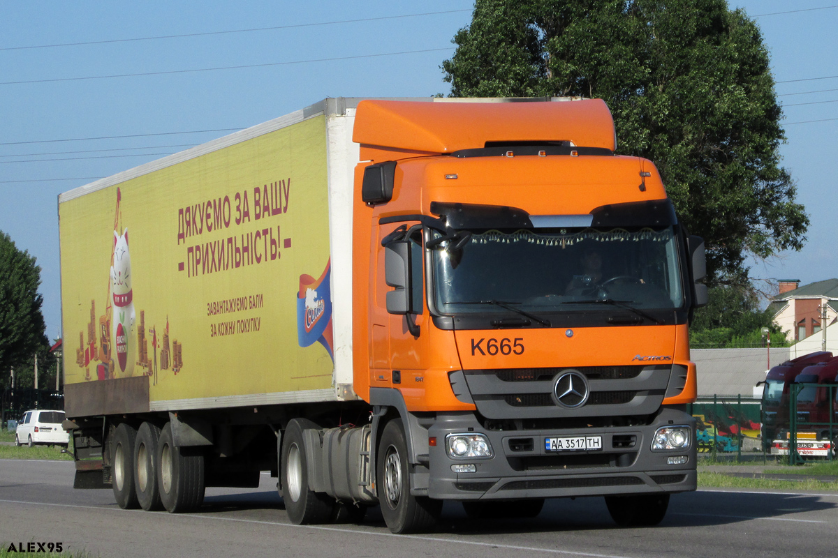 Киевская область, № K665 — Mercedes-Benz Actros ('2009) 1841