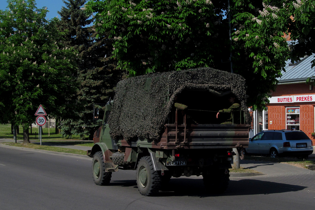 Литва, № LK 712 A — Mercedes-Benz Unimog (общ.м)