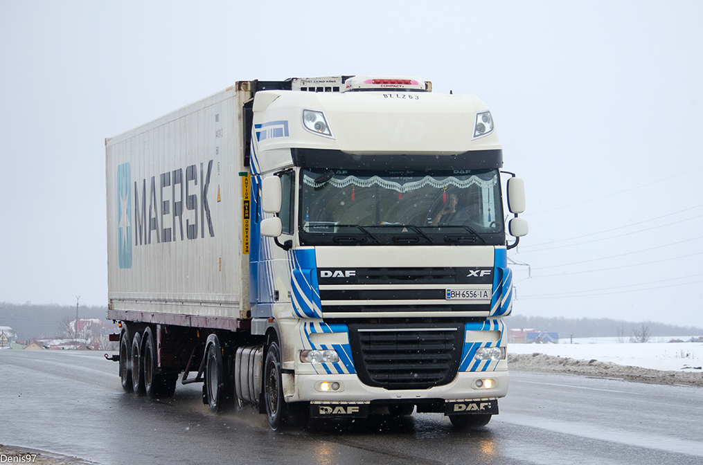 Одесская область, № ВН 6556 ІА — DAF XF105 FTP