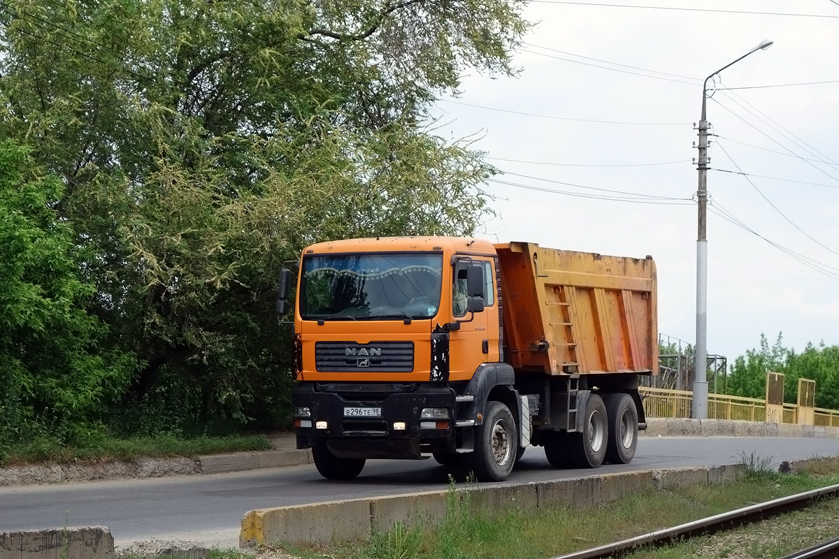 Саратовская область, № В 296 ТЕ 98 — MAN TGA 33.480