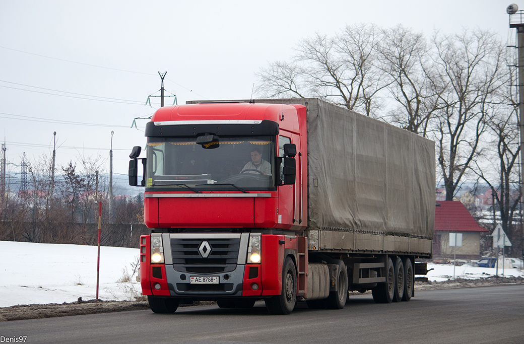 Брестская область, № АЕ 8768-1 — Renault Magnum ('2008)