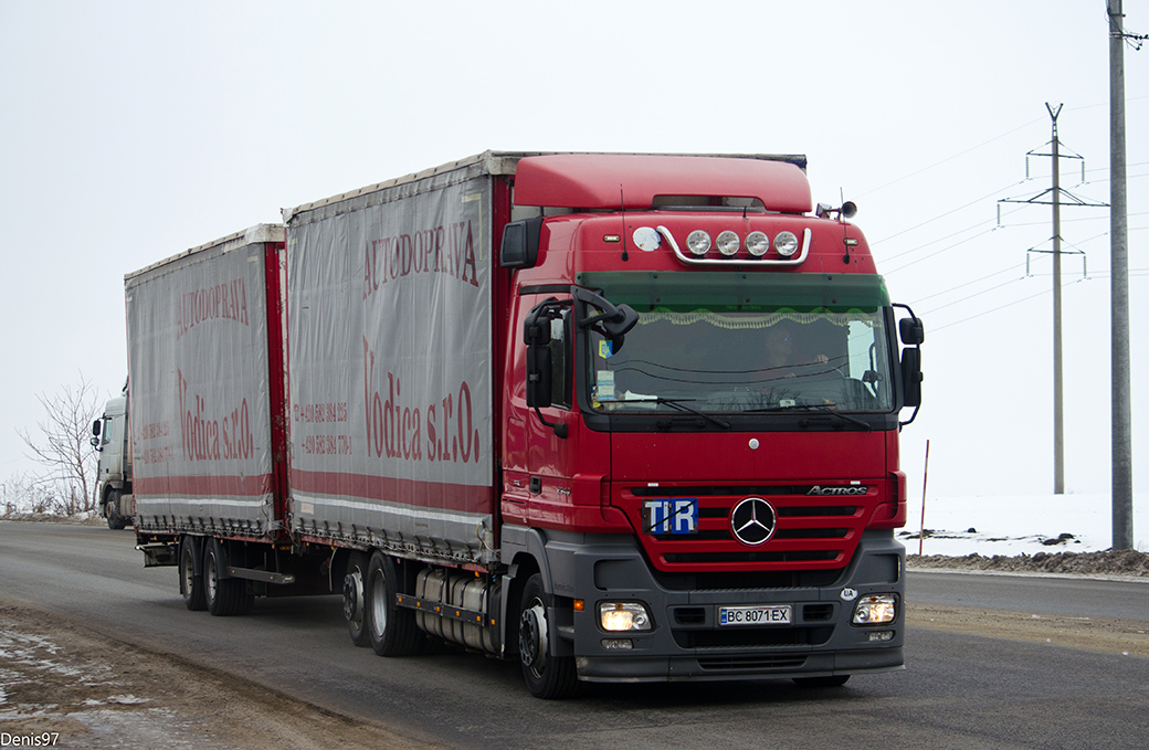 Львовская область, № ВС 8071 ЕХ — Mercedes-Benz Actros ('2003) 2546