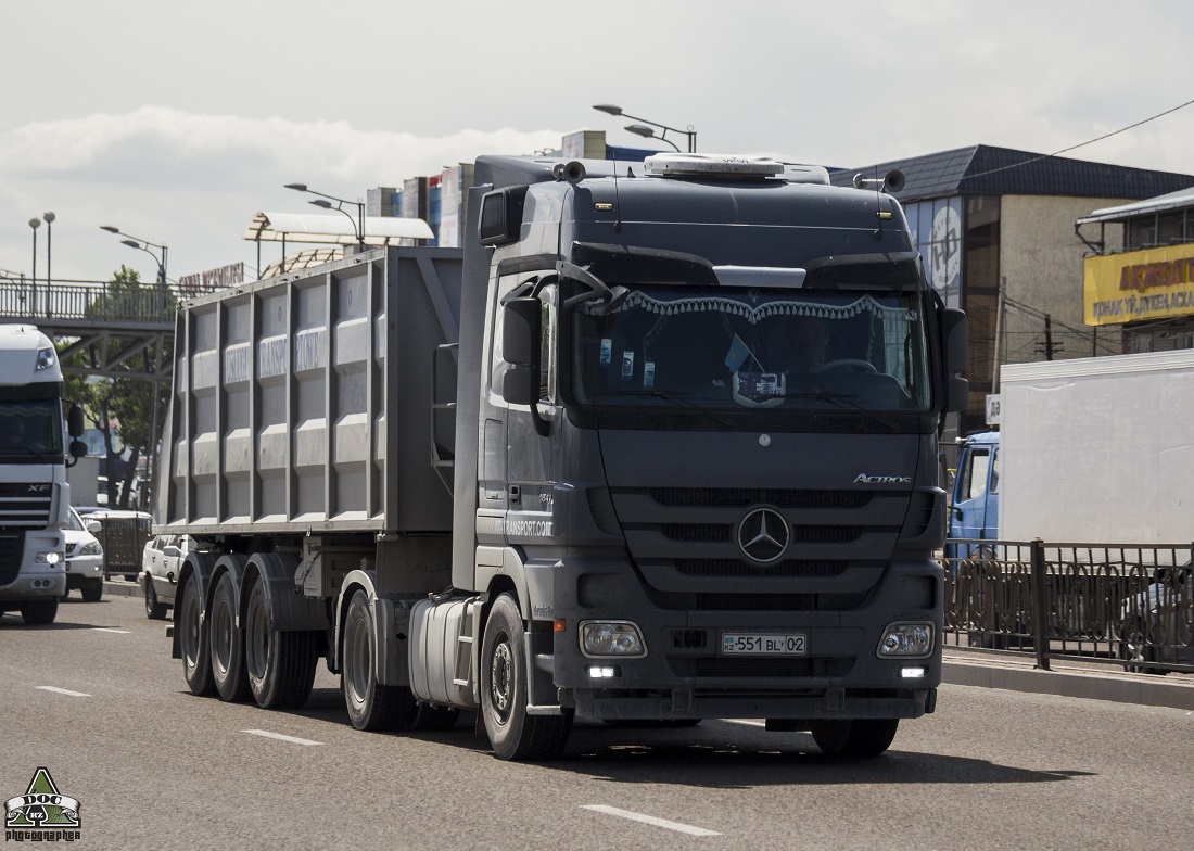 Алматы, № 551 BL 02 — Mercedes-Benz Actros ('2009) 1841