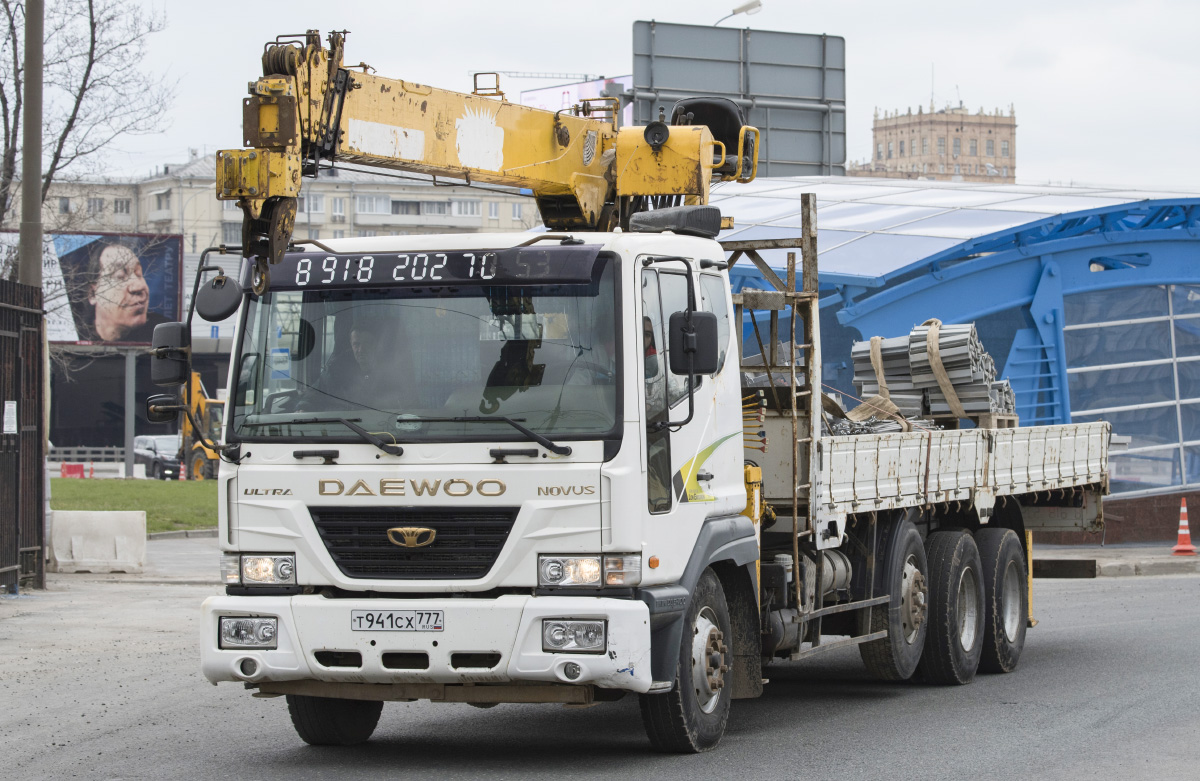 Москва, № Т 941 СХ 777 — Daewoo Novus