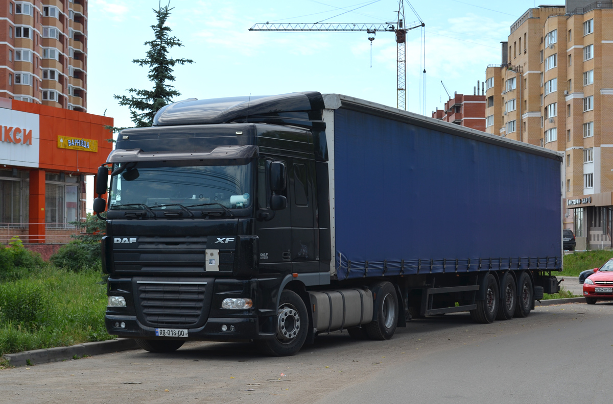 Грузия, № RR-018-OO — DAF XF105 FTP