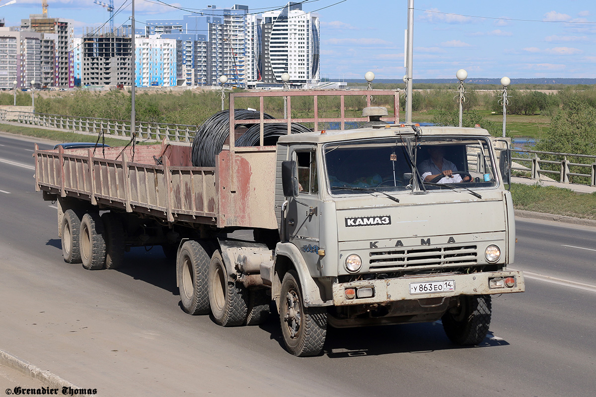 Саха (Якутия), № У 863 ЕО 14 — КамАЗ-5410