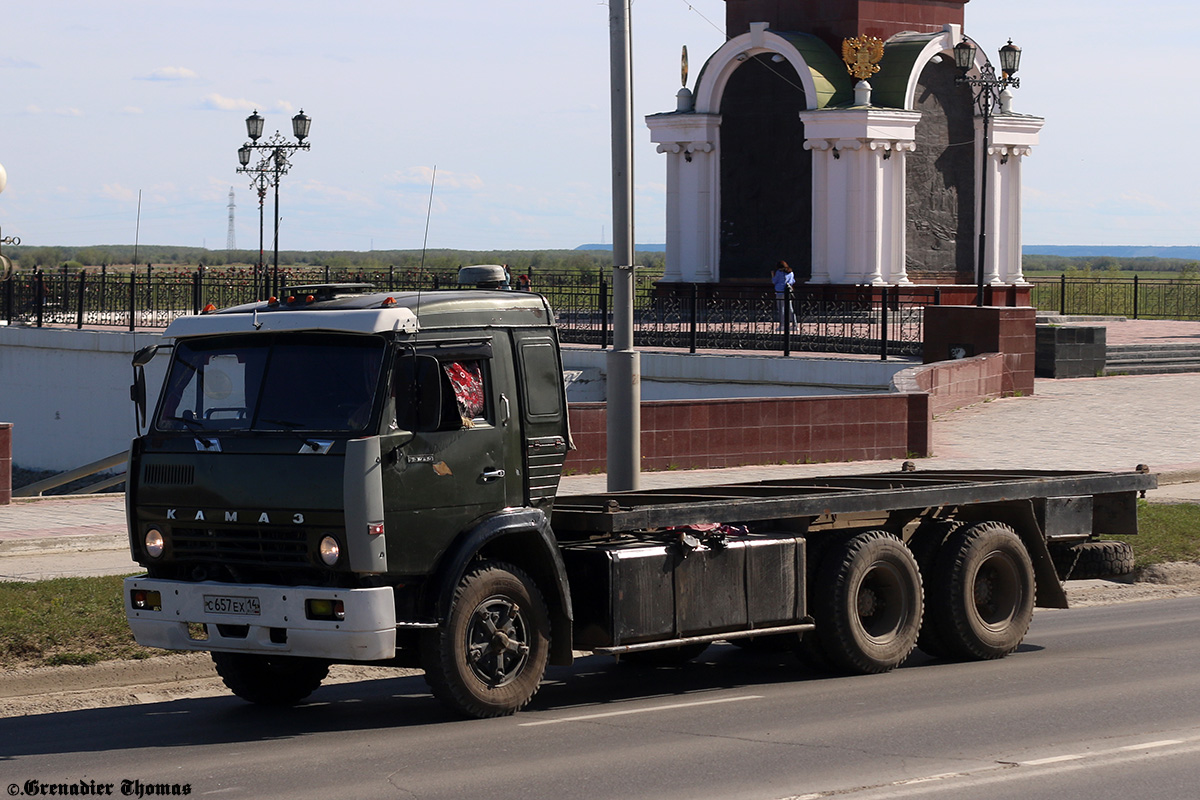 Саха (Якутия), № С 657 ЕХ 14 — КамАЗ-53212