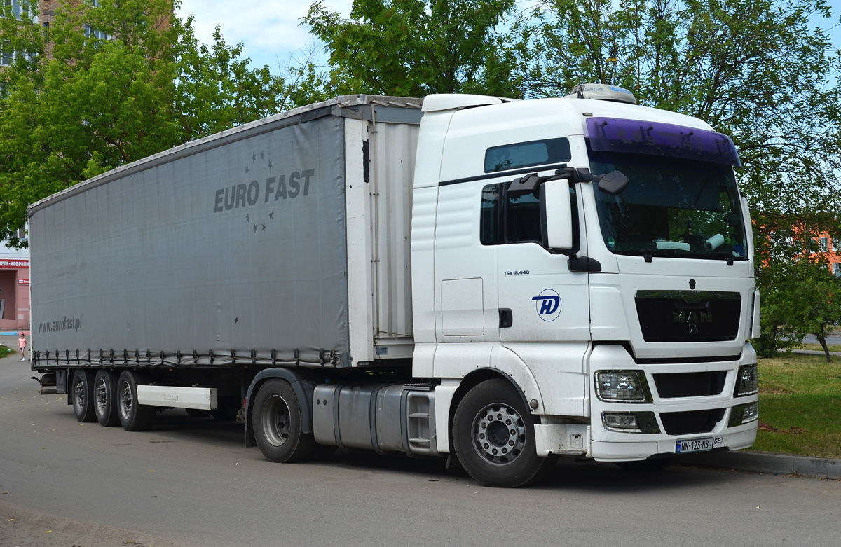 Грузия, № NN-123-NB — MAN TGX ('2007) 18.440