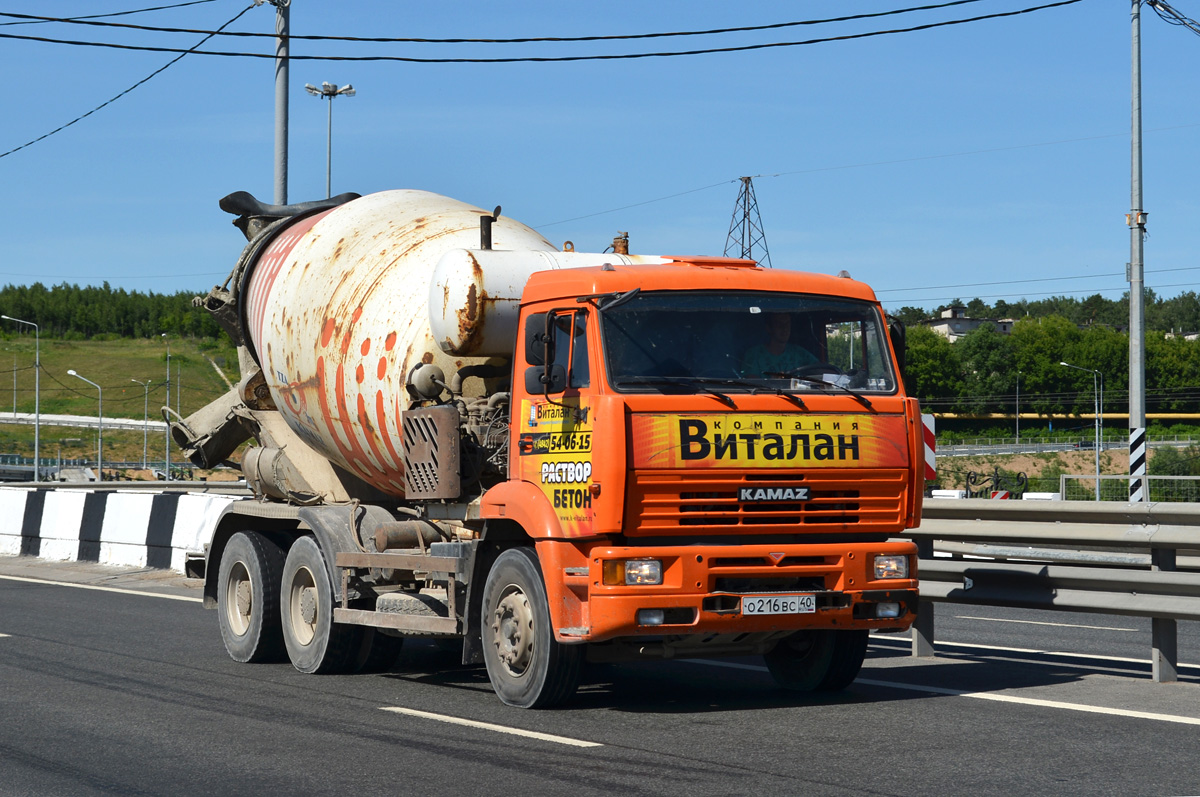 Калужская область, № О 216 ВС 40 — КамАЗ-6520-61
