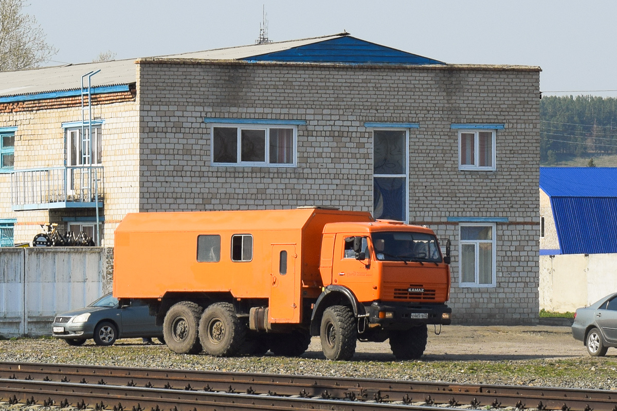 Алтайский край, № О 665 ТВ 22 — КамАЗ-43118-15 [43118R]