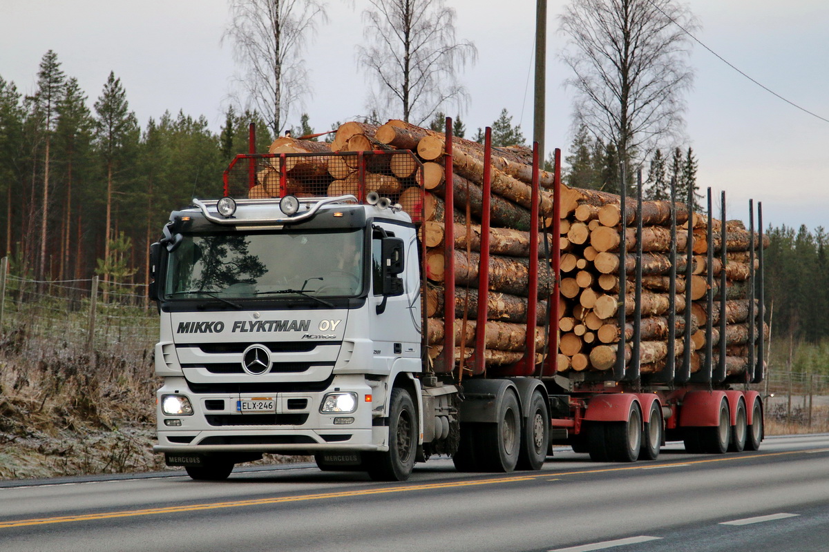 Финляндия, № ELX-246 — Mercedes-Benz Actros ('2009)