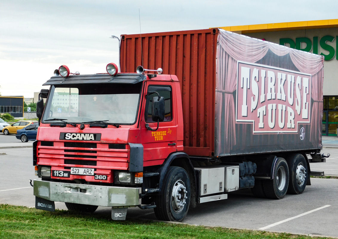 Эстония, № 523 ARZ — Scania (II) P93M