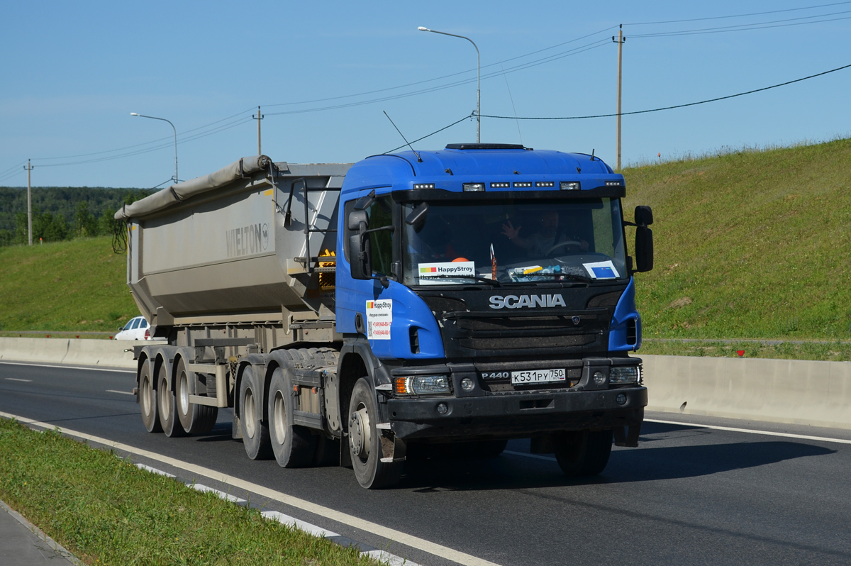 Московская область, № К 531 РУ 750 — Scania ('2011) P440