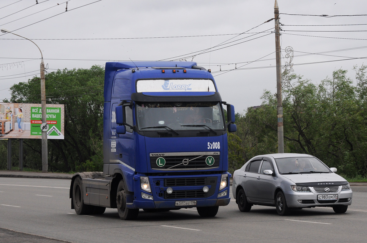 Свердловская область, № 52008 — Volvo ('2008) FH.420