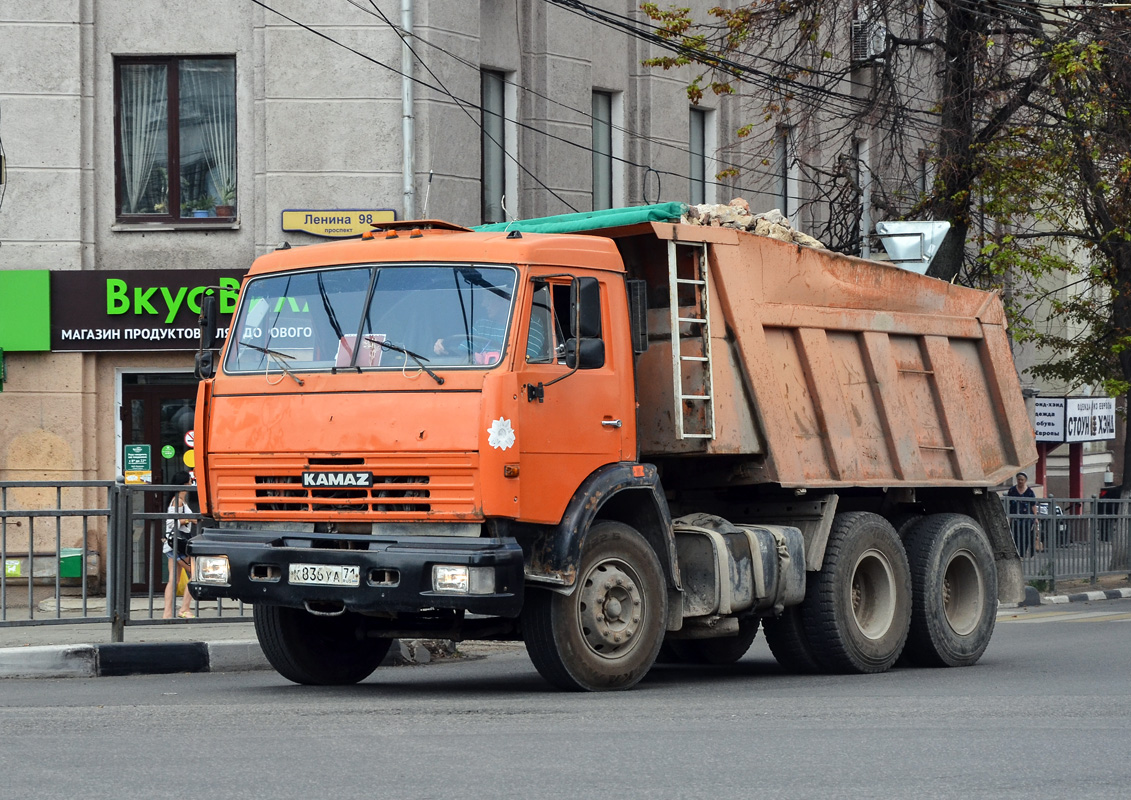 Тульская область, № К 836 УА 71 — КамАЗ-65115 (общая модель)
