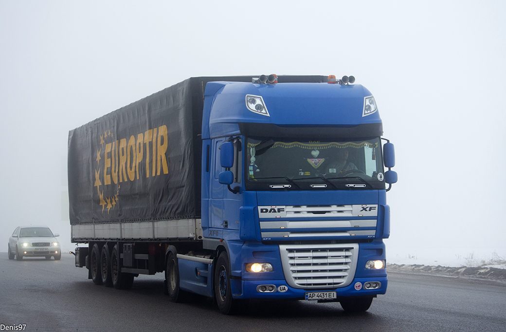 Запорожская область, № АР 4431 ЕІ — DAF XF105 FT