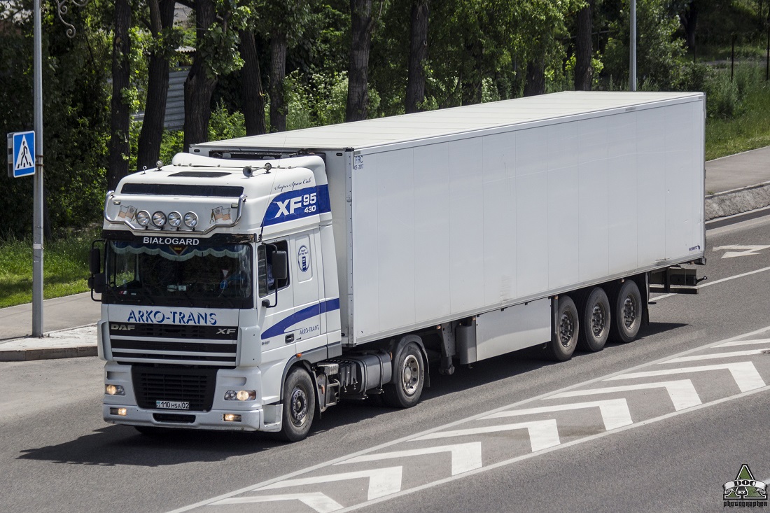 Алматы, № 110 HSA 02 — DAF XF95 FT