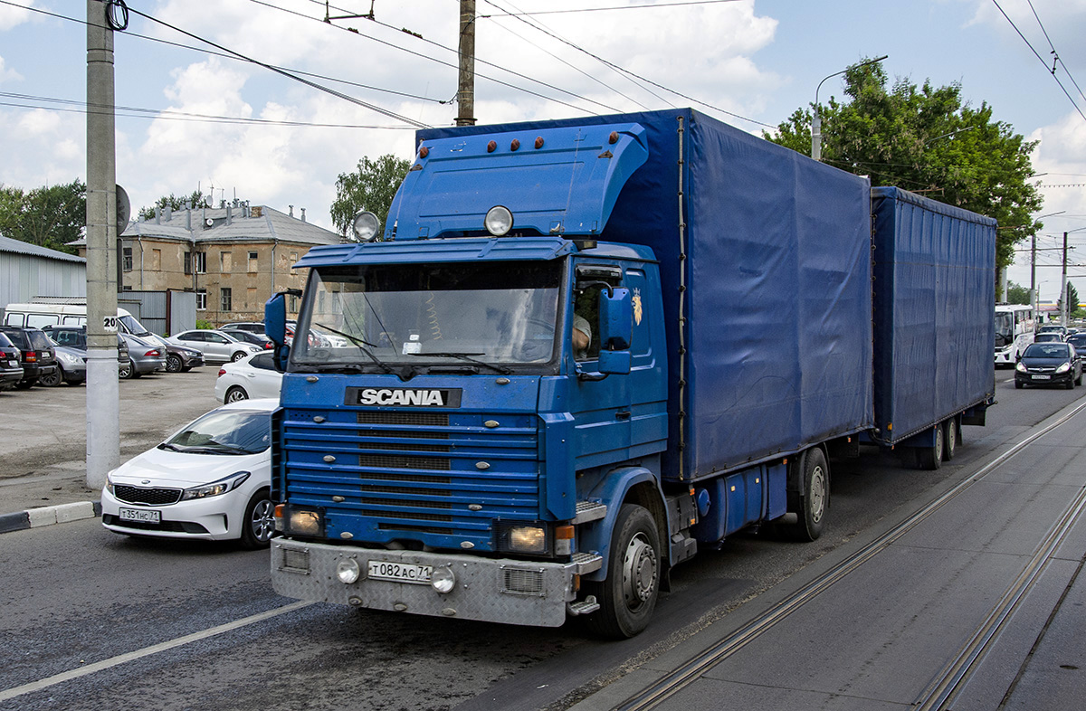 Тульская область, № Т 082 АС 71 — Scania (II) R143M