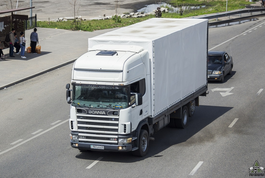 Алматинская область, № 183 OFB 05 — Scania ('1996) R124L