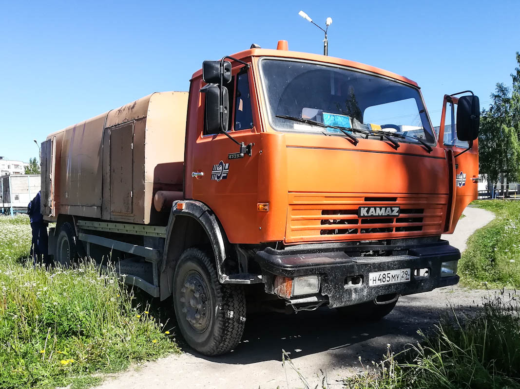 Архангельская область, № Н 485 МУ 29 — КамАЗ-43253-15 [43253R]