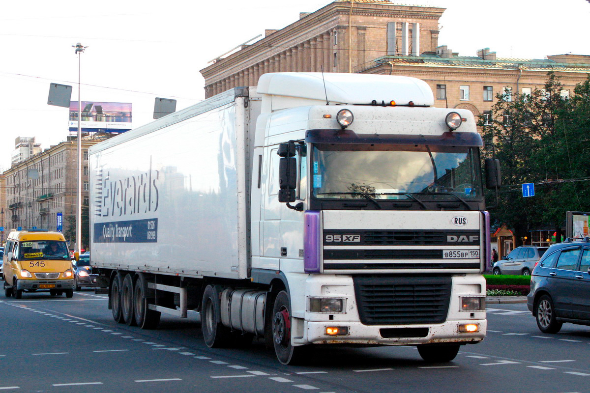 Московская область, № В 855 ВР 150 — DAF 95XF FT