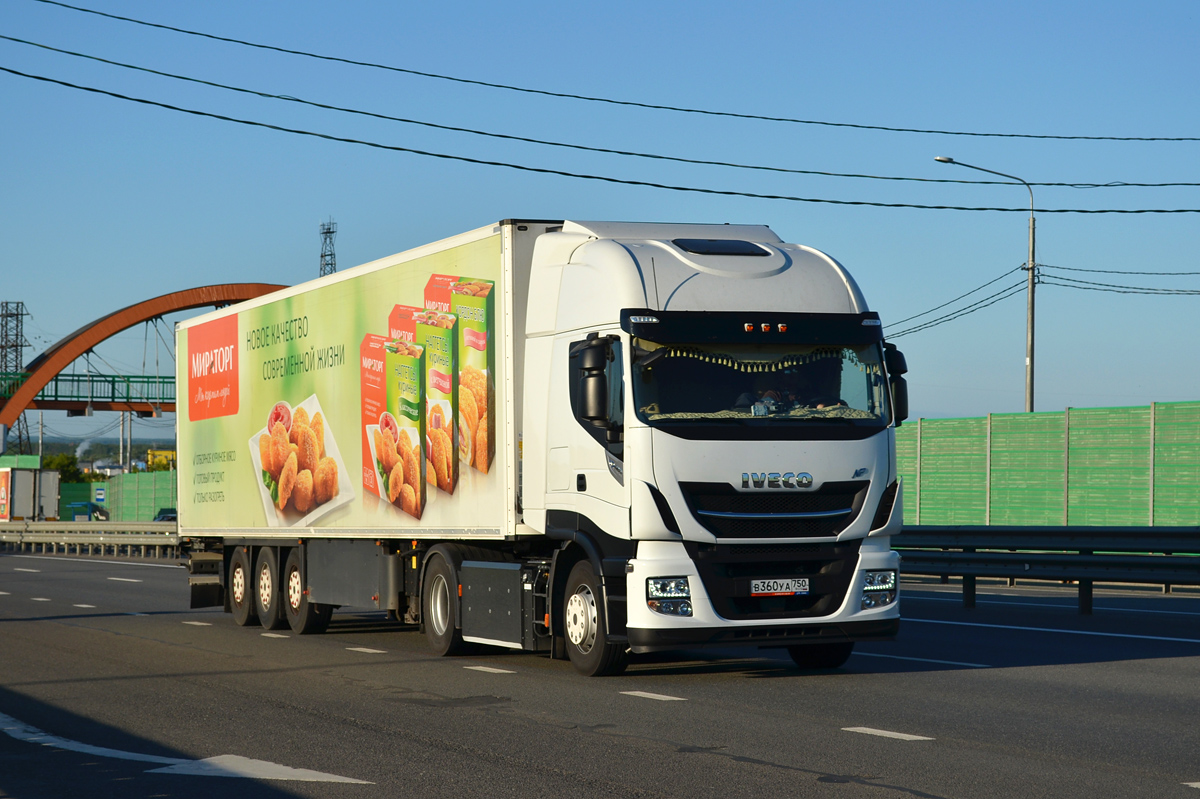 Москва, № В 360 УА 750 — IVECO Stralis ('2012) 460