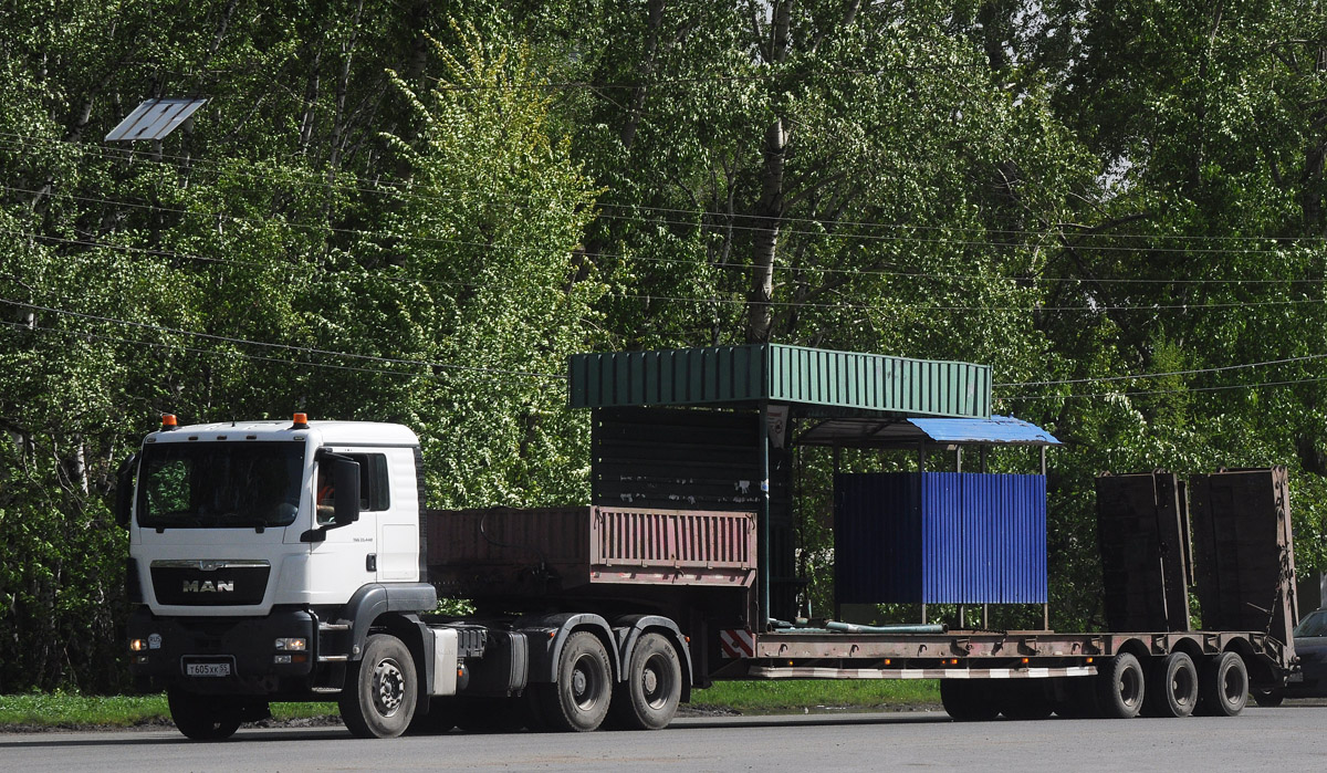 Омская область, № Т 605 ХК 55 — MAN TGS ('2007) 33.440
