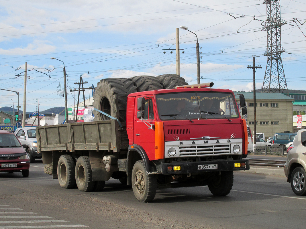 Бурятия, № Е 853 АО 75 — КамАЗ-53202 Бурятия, № Е 853 АО 75 — КамАЗ-53202