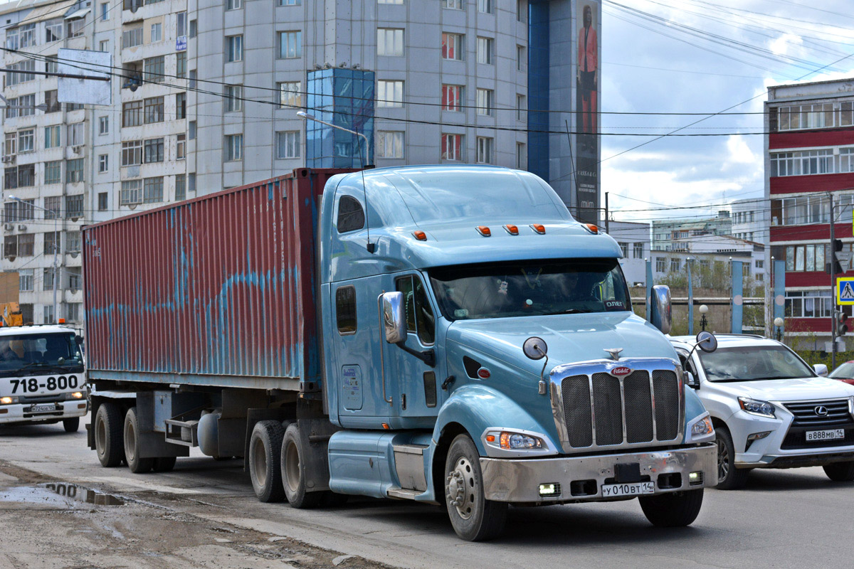 Саха (Якутия), № У 010 ВТ 14 — Peterbilt 387