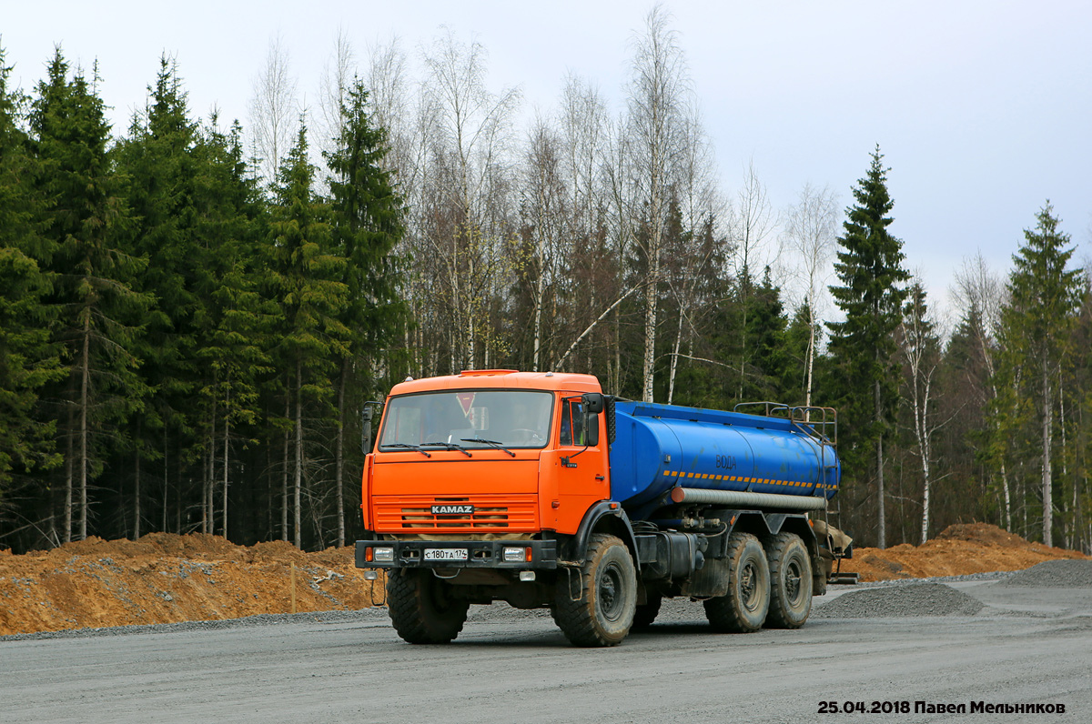 Ханты-Мансийский автоном.округ, № С 180 ТА 174 — КамАЗ-43118-13 [43118N]