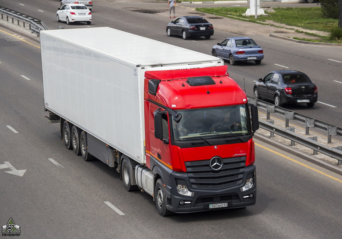 Туркестанская область, № 507 APZ 13 — Mercedes-Benz Actros ('2011) 1845